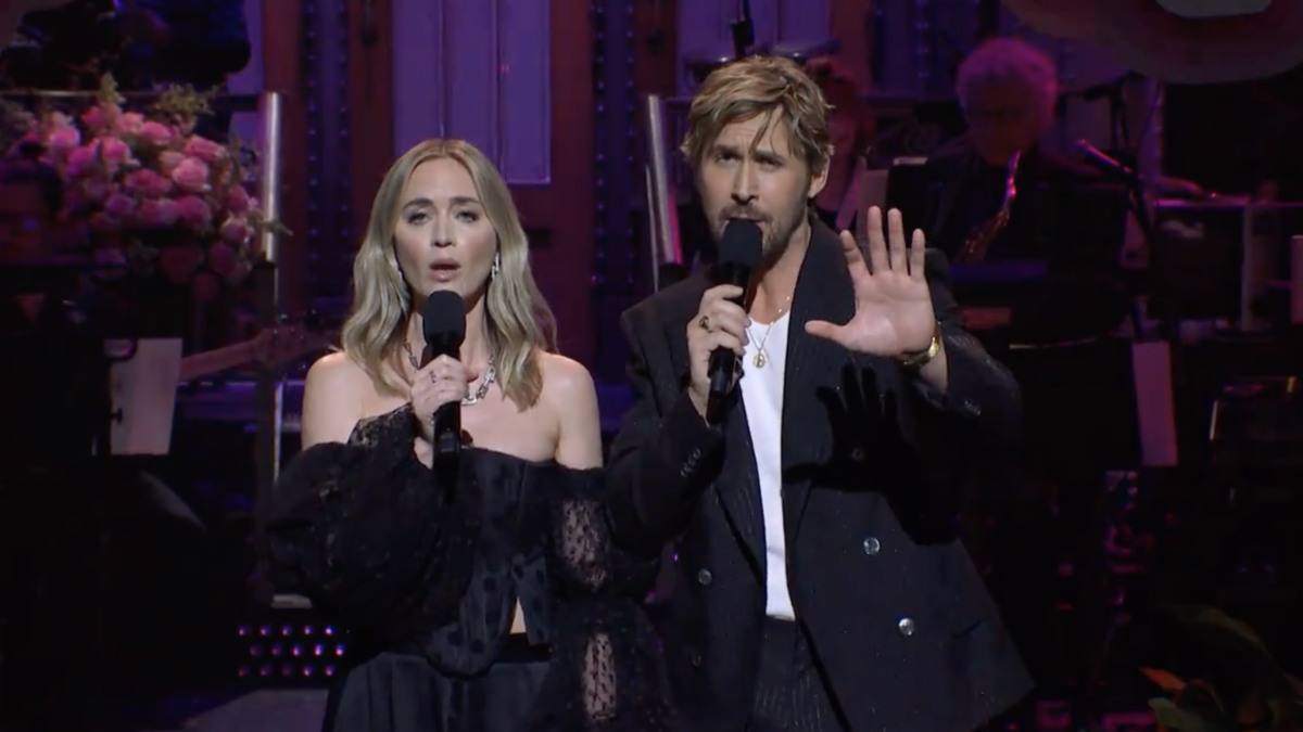 Ryan Gosling and Emily Blunt sing Barbenheimer duet on ‘SNL’ NBC New York